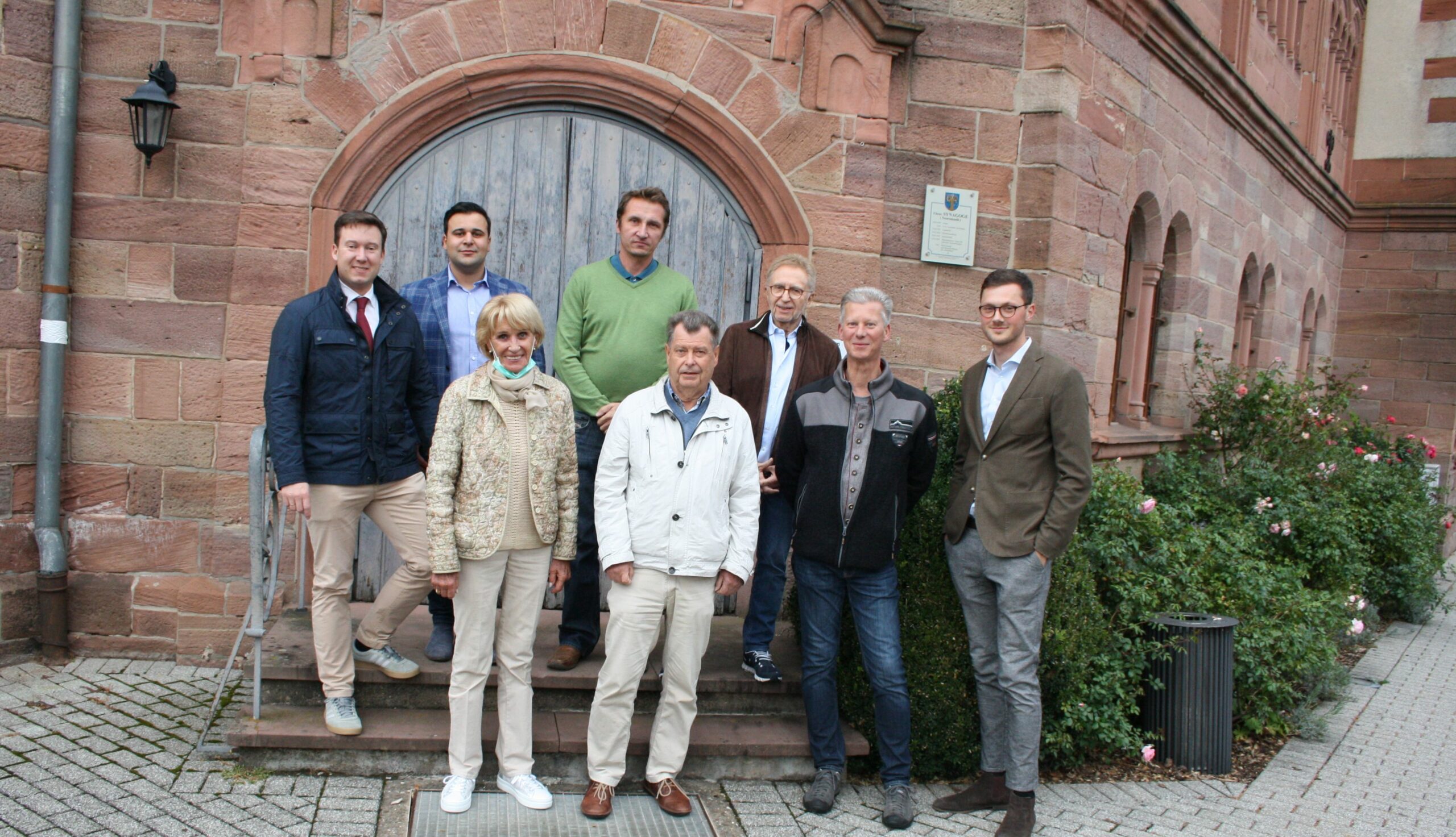 Bildunterschrift: von links nach rechts: Bürgermeister Matthias Möller