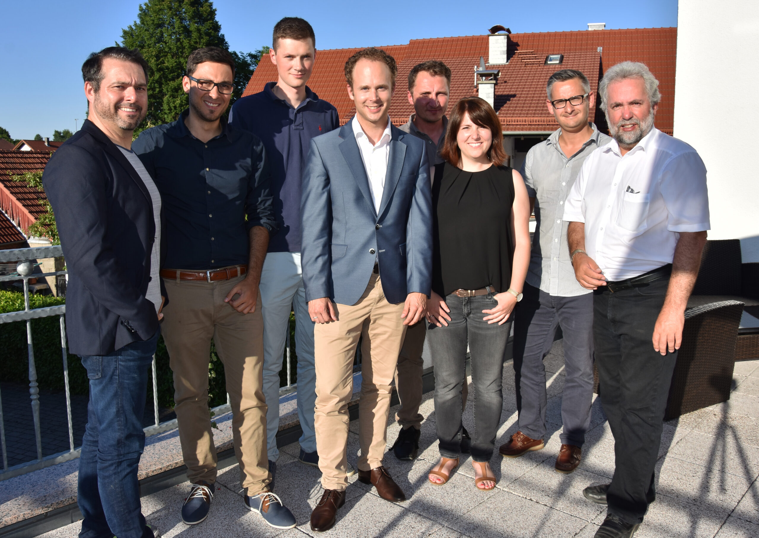 v.l.n.r. Daniel Chr. Glöckner